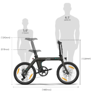 Fiido D21 Folding Electric Bike with Torque Sensor – Fiido Philippines